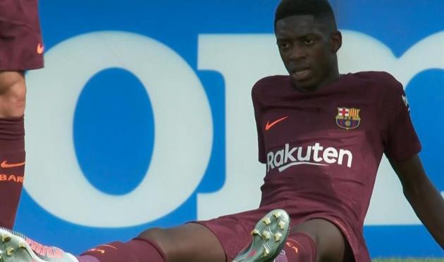 Дембеле травмировался в матче против Хетафе