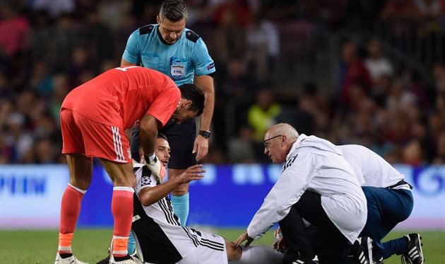 МАТТИА ДЕ ШИЛЬО ПОСЛЕ ПОЛУЧЕННОЙ ТРАВМЫ, GETTY IMAGES