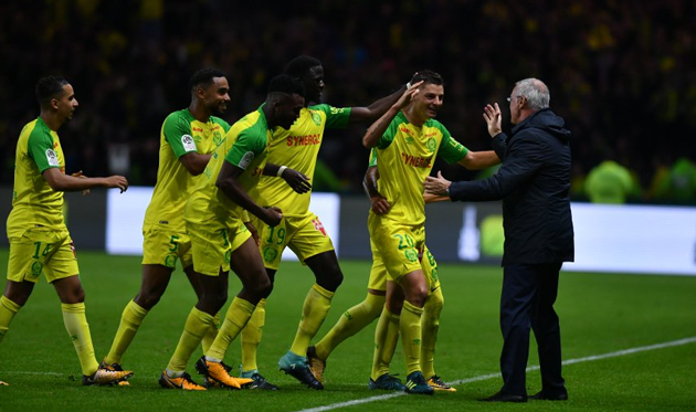 Раньери отпраздновал победу с Нантом, twitter.com/fcnantes