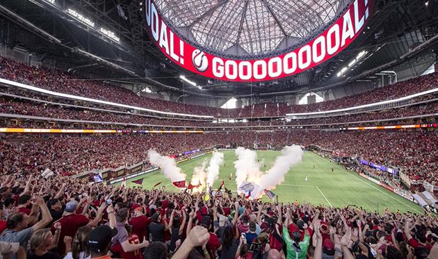 фото из твиттера Атланты, Getty Images