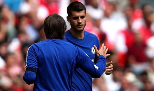 Антонио Конте и Альваро Мората, Getty Images