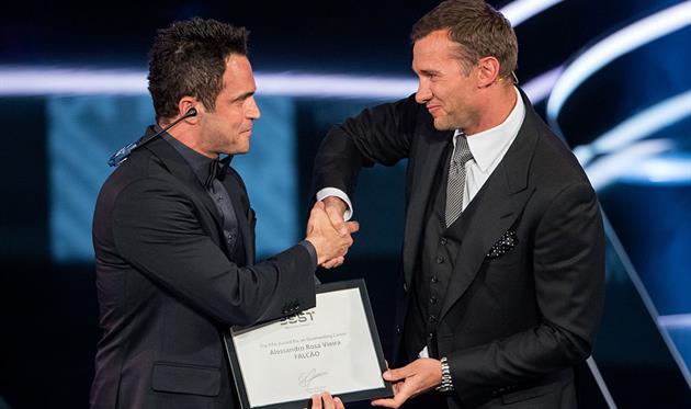 Шевченко вновь примет участие в церемонии награждения The Best