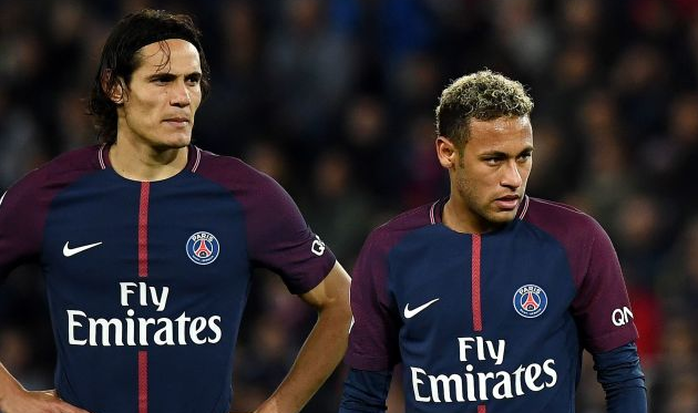 Эдинсон Кавани и Неймар, BBC