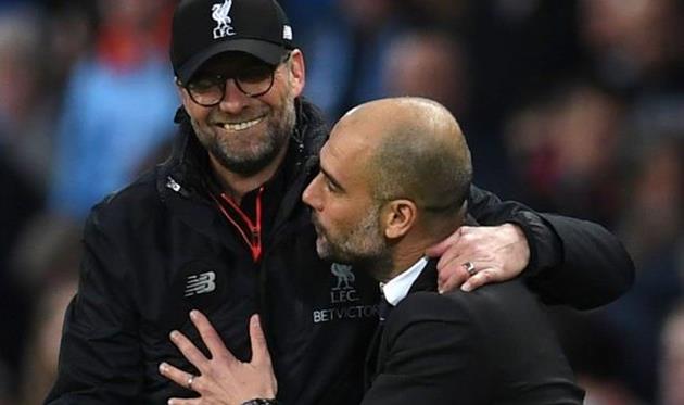 Юрген Клопп и Хосеп Гвардиола, skysports.com