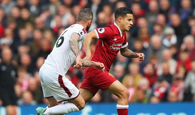 Филиппе Коутиньо против Стивена Дефура, Getty Images