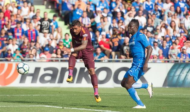 Паулиньо в матче с Хетафе, Getty Images