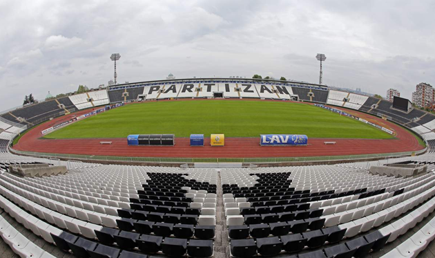 Стадион Партизана, fcdynamo.kiev.ua