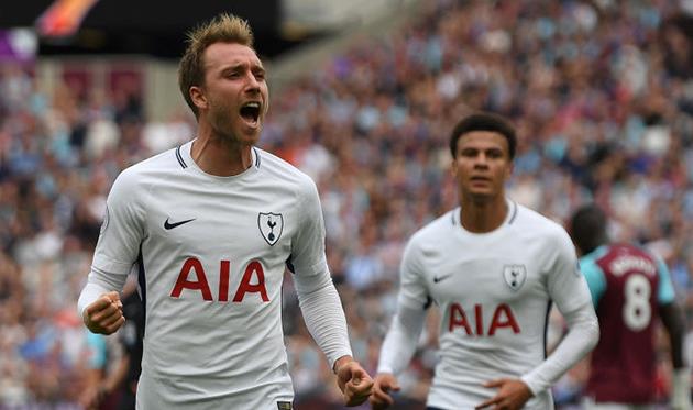 Кристиан Эриксен превзошел Никласа Бендтнера, getty images