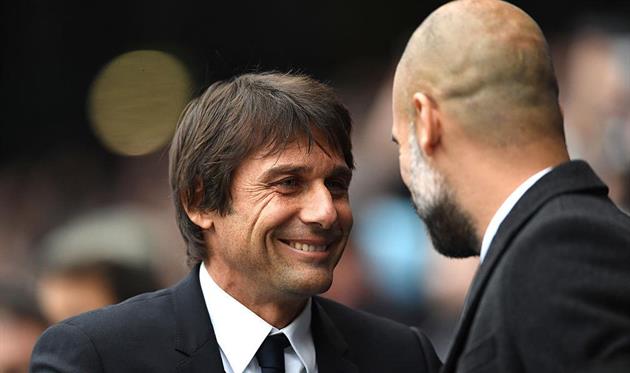 Антонио Конте и Хосеп Гвардиола, Getty Images