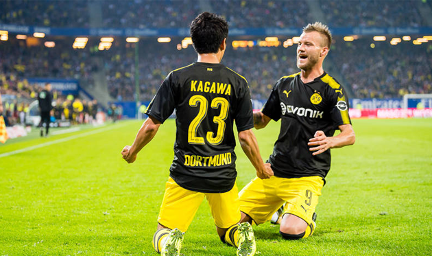 Синдзи Кагава и Андрей Ярмоленко, bvb.de