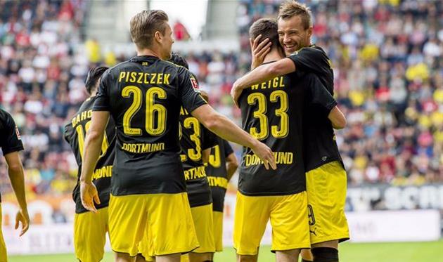 WhoScored: Ярмоленко — лучший игрок матча Аугсбург — Боруссия Д