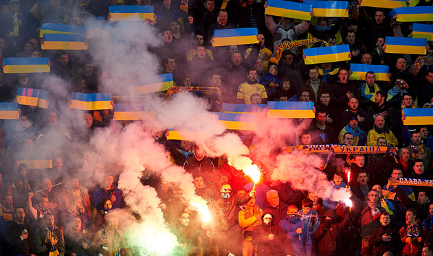 Украинские фанаты, Getty Images