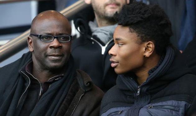 Лилиан Тюрам с сыном Кефреном, EPA