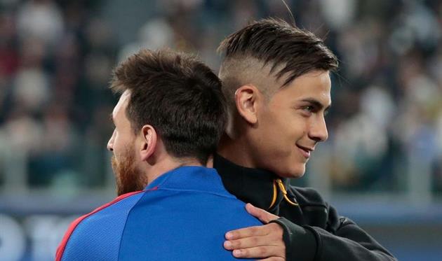 Лионель Месси и Пауло Дибала, Getty Images