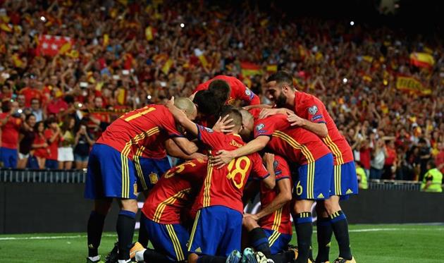 Сборная Испании вряд ли упустит прямую путевку на ЧМ-2018, Getty Images