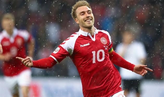 Кристиан Эриксен, Getty Images