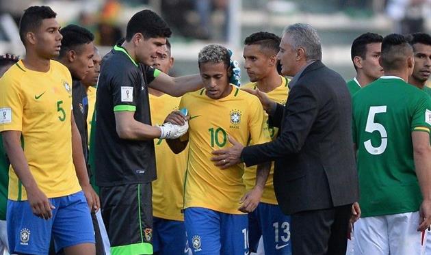 Неймар №10 после матча