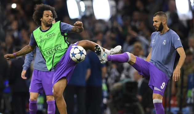 Марсело и Карим Бензема, Getty Images