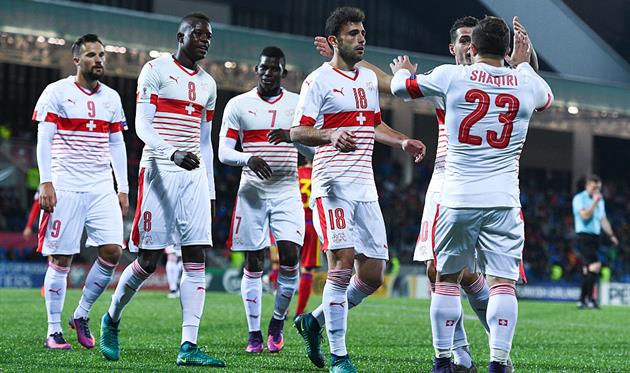 Сборная Швейцарии - лидер группы В, Getty Images