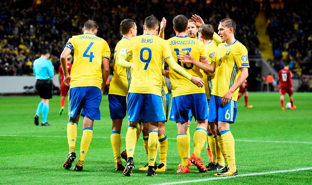 Шведы забили восемь безответных голов, twitter.com/FIFAWORLDCUP