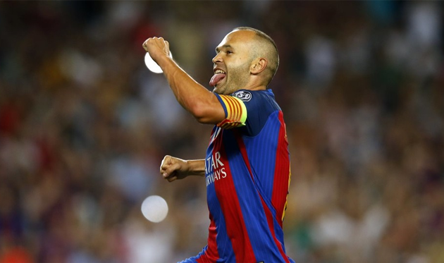 Андрес Иньеста, fcbarcelona.com