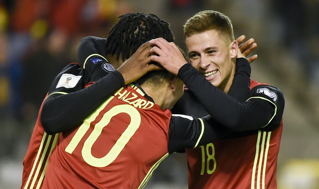 Братья Азары впервые забили в одном и том же матче за сборную Бельгии, twitter.com/FIFAWORLDCUP