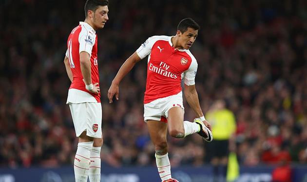 Алексис Санчес и Месут Озил, Getty Images