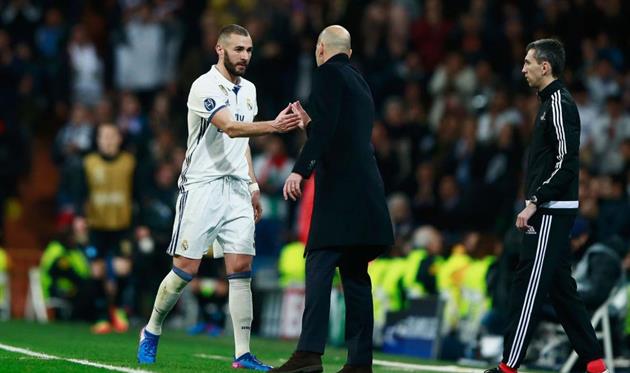 Карим Бензема и Зинедин Зидан, Getty Images