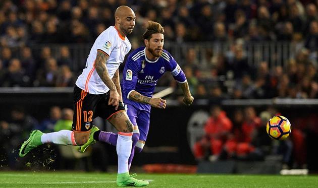 Симоне Дзадза против Серхио Рамоса, Getty Images