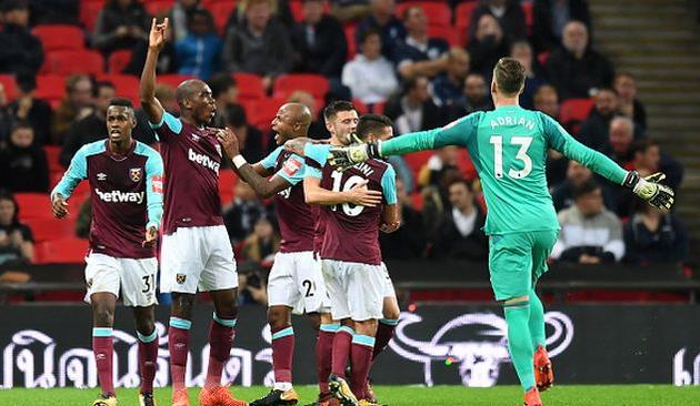 радость игроков вест хэма, getty images