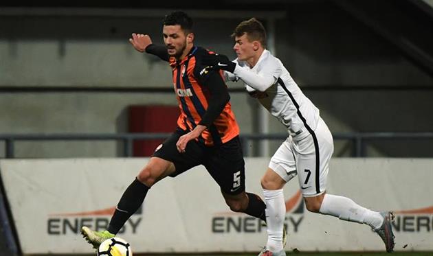 Давид Хочолава (слева), shakhtar.com