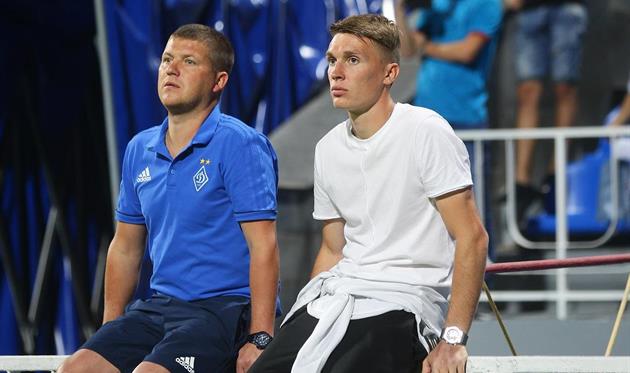 Сергей Сидорчук вернулся из Барселоны, фото ФК Динамо