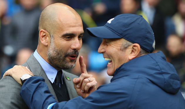 Пеп Гвардиола и Тони Пьюлис, Getty Images