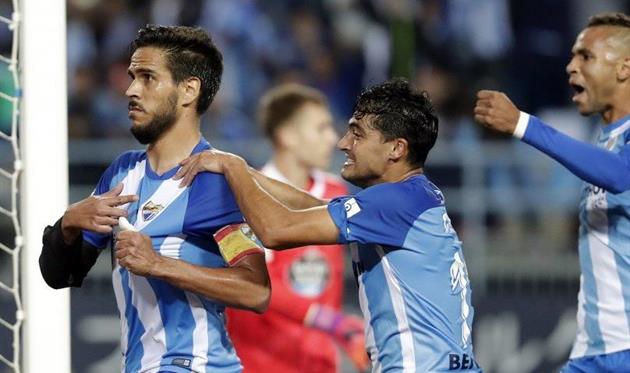 Малага отметила 500-й матч на Росаледе первой победой в сезоне