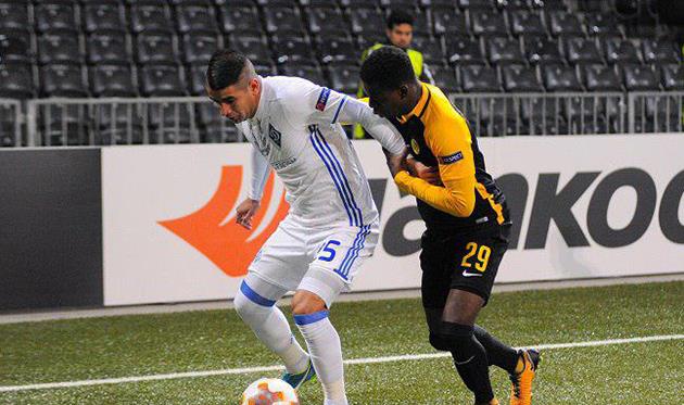 Динамо взяло реванш у Янг Бойз