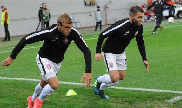 Дмитрий Гречишкин (слева), facebook.com/FCZoryaLuhansk