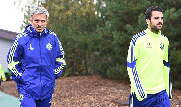 Жозе Моуриньо и Сеск Фабрегас, getty images