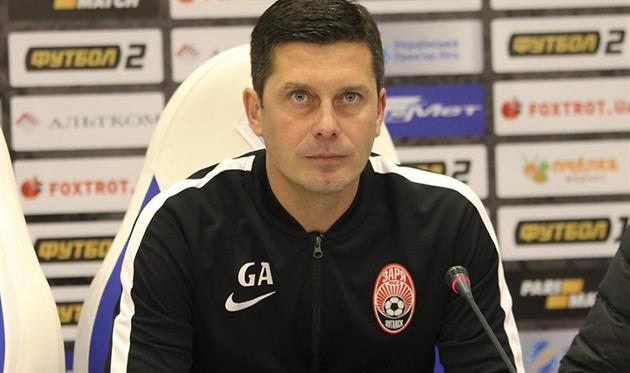 Тренер Зари Грицай: Ребята радуются ничьей с Олимпиком