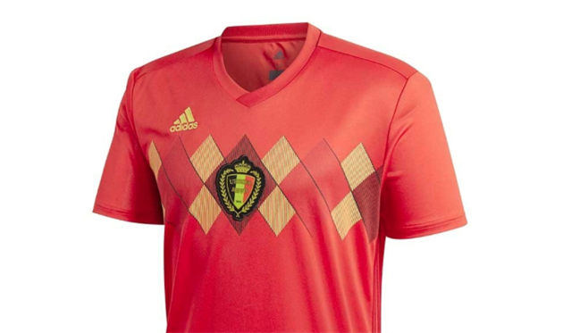 Новая форма сборной Бельгии