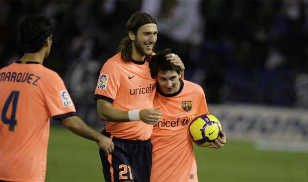 Дмитрий Чигринский и Месси, фото: sport.es