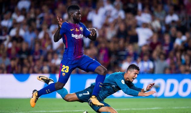 Самуэль Умтити против Криштиану Роналду, Getty Images