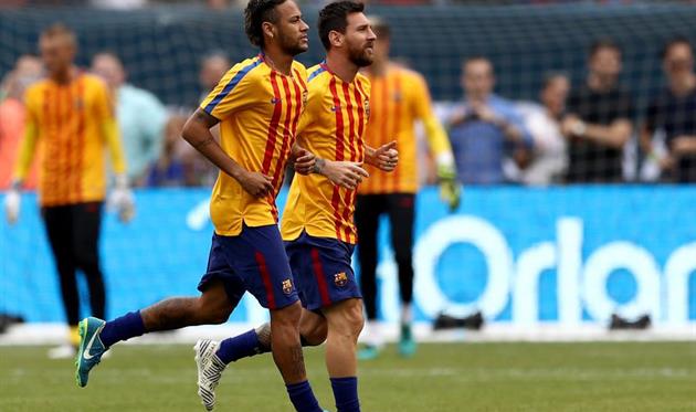 Неймар и Лионель Месси, Getty Images