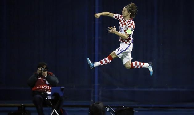 Лука Модрич, фото: twitter.com/EuroQualifiers