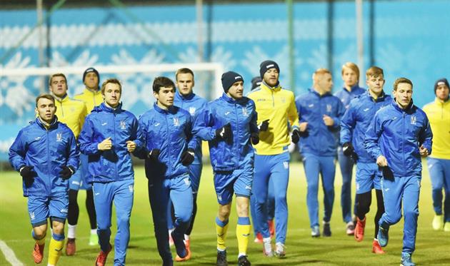 Сборная Украины, фото: ФФУ