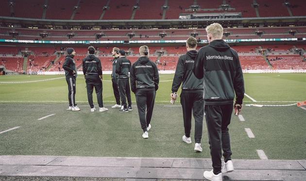 Немцы на Уэмбли, twitter.com/DFB_Team_EN