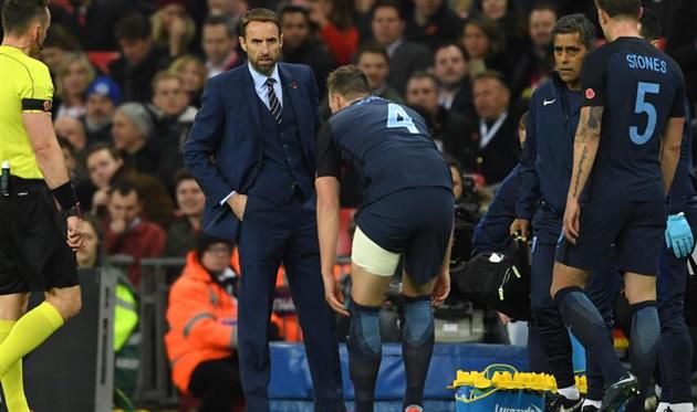 Джонс получил травму в матче с немцами, getty images