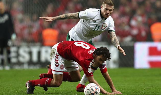 Дания - Ирландия, getty images