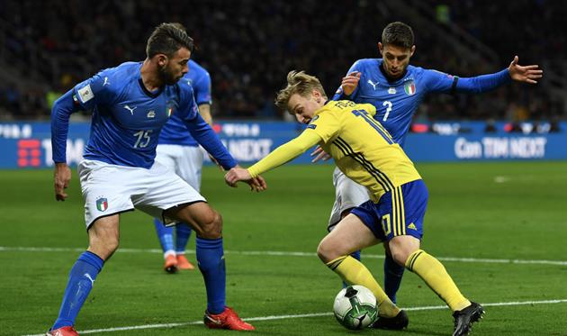 Италия - Швеция, Getty Images