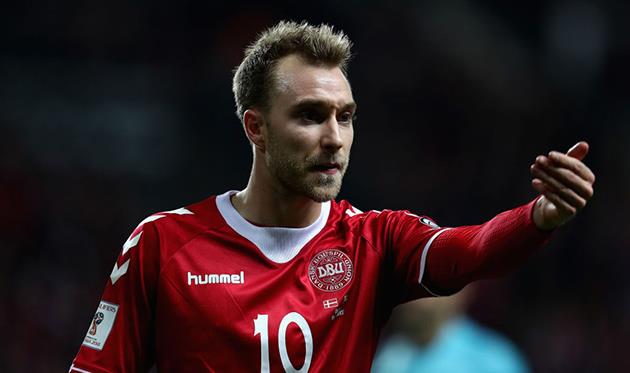 Хет-трик Кристиана Эриксена подарил Дании путевку на ЧМ, getty images