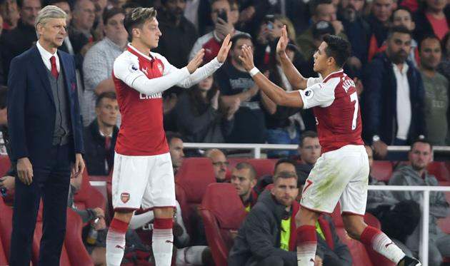 Озил и Санчес, Getty Images